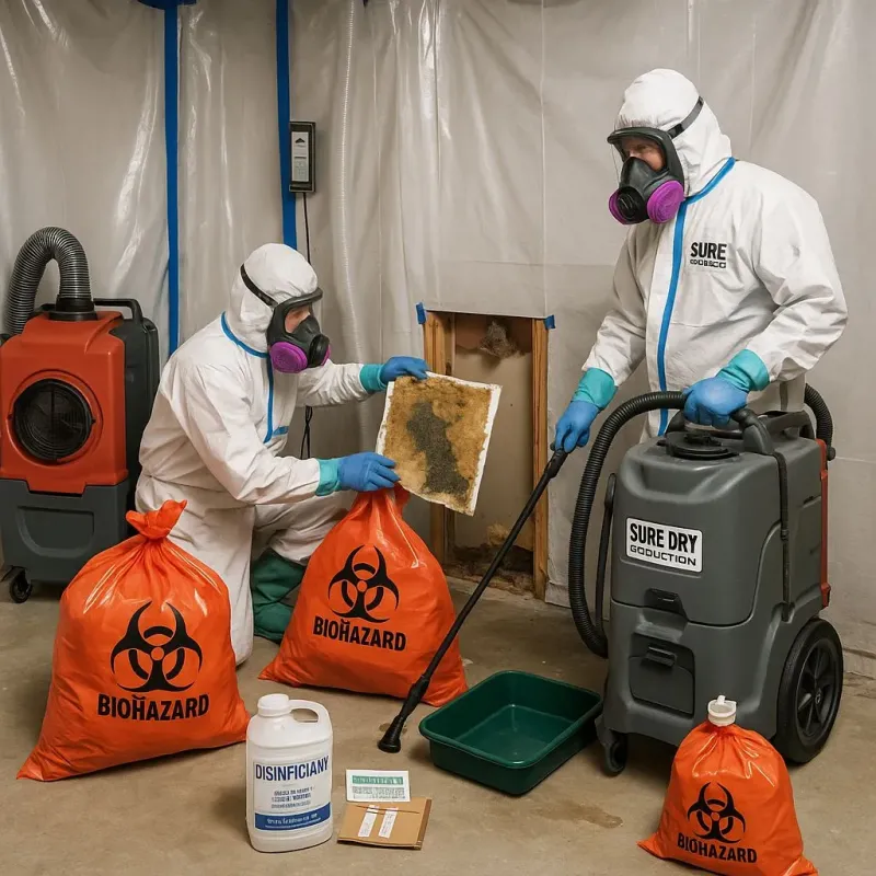 Contaminated Water Handling Protocols process in Eagle River, AK